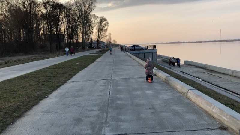 Гонки без мотора Кристина и София