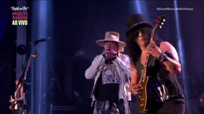 Guns N Roses Sweet Child O Mine ( Live at Rock In Rio