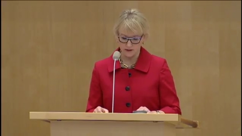 Margot Wallström (s) SVERIGEDEMOKRATERNA ska respekteras.