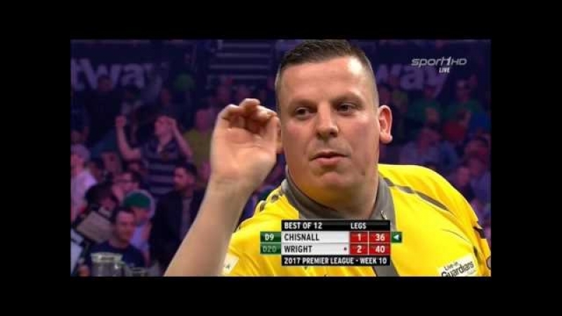 Dave Chisnall vs Peter Wright (2017 Premier League Darts, Week