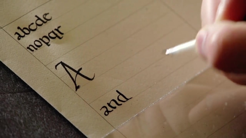 Как подготовить птичье перо для письма, Quill Pen How to Make