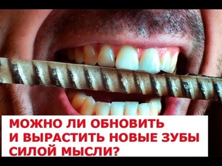 Можно ли обновить и вырастить новые зубы силой мысли Пошаговая инструкция трансформация сознания по