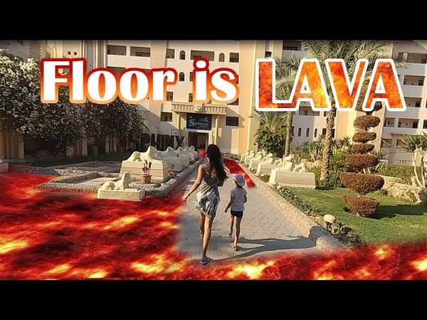 THE FLOOR is LAVA CHALLENGE in