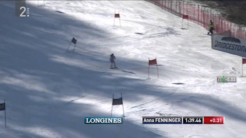 Anna Fenninger go for gold