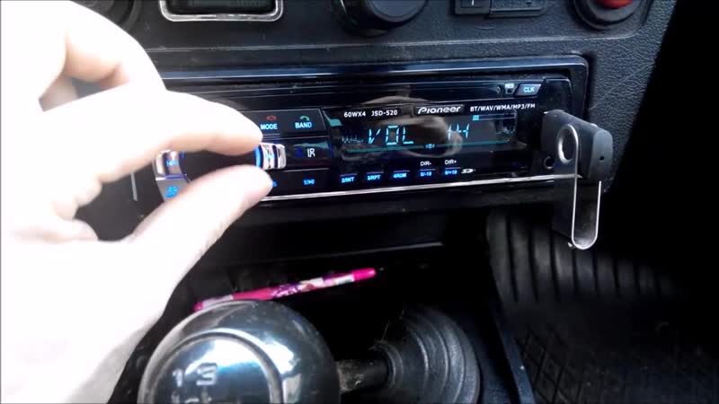 Обзор автомагнитола Pioneer JSD 520 с блютуз ( Bluetooth) на Aliexpress за 15