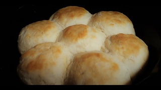 How to Make Mama’s Rolled biscuits in a cast iron skillet, CVC Southern Cooking Tutorials