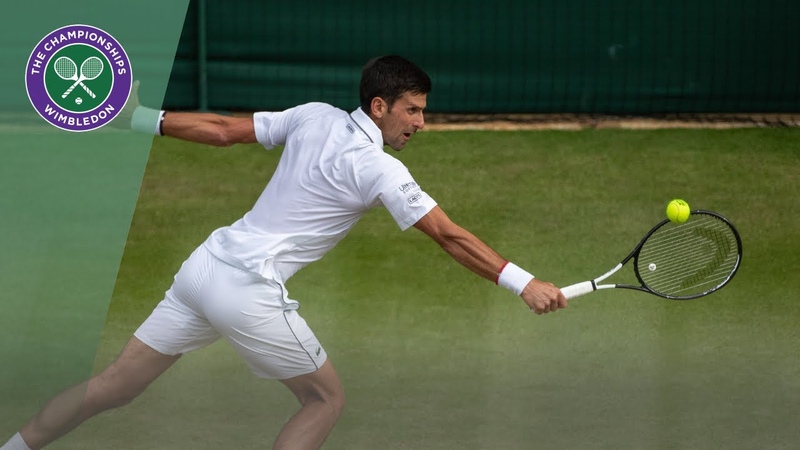 Novak Djokovic vs Ugo Humbert Wimbledon 2019 fourth round