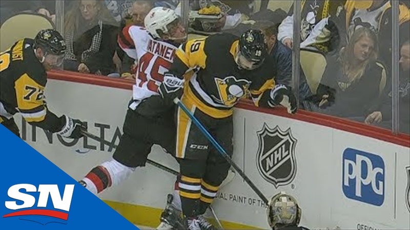 Derick Brassard Gets Game Misconduct For Driving Sami Vatanen s Head Into
