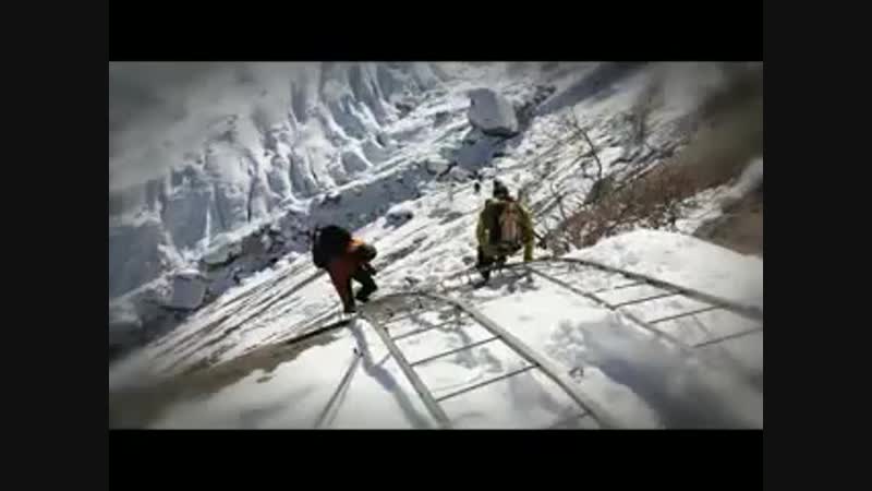 Sweet Line Ice climbing, Mer de