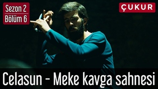 Çukur  6.Bölüm - Celasun - Meke Kavga Sahnesi