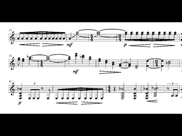 Sofia Gubaidulina Serenade for Guitar ( Score