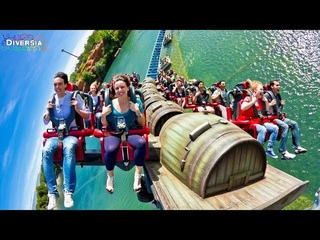 FURIUS BACO - ONRIDE HD POV - PORTAVENTURA WORLD - LAUNCHED INTAMIN WING COASTER