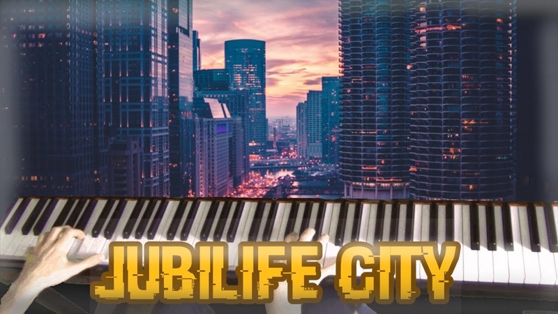 Pokémon Diamond, Pearl Jubilife City on Piano, , Aqare