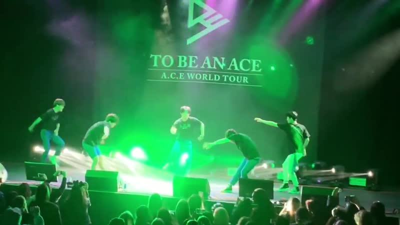 FANCAM, , A. C. E ( Fake Love + DNA) Fan con To Be An ACE in
