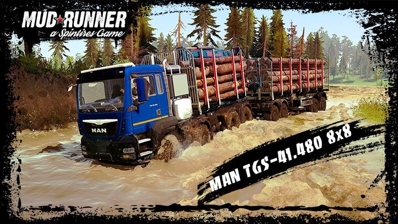 Spin Tires: Mud Runner MAN