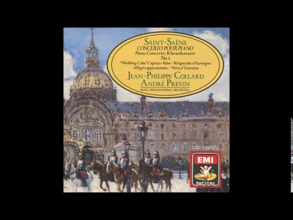 Camille Saint Saëns : Four pieces for piano and orchestra (1884