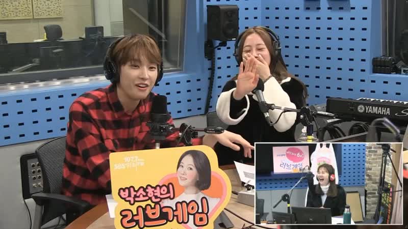 190109 Хо Ёнджи и Ин Сон на SBS Power FM Park Sohyuns Love