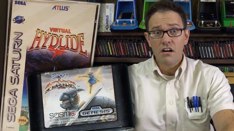 Super Virtual Hydlide Angry Video Game Nerd ( Episode