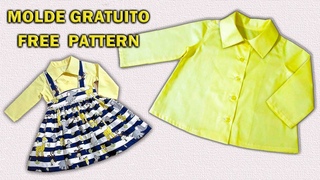 Blusinha Simples   18 meses a 9 anos
