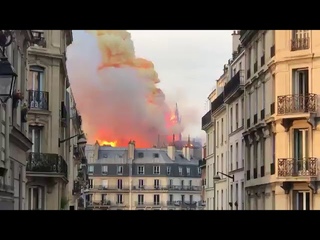 Fire at Notre Dame Cathedral