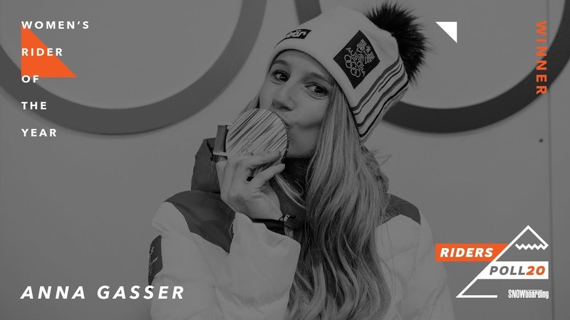 Anna Gasser: Women s Rider of the Year Trans World Snowboarding Riders Poll