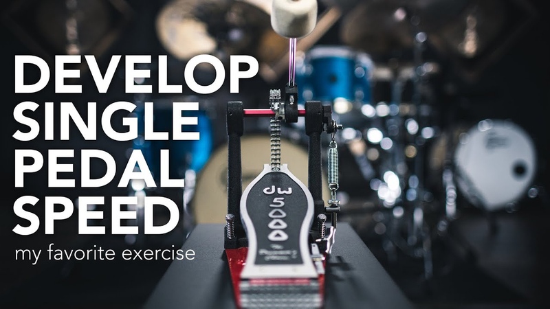 Develop Your Single Bass Drum Speed (my favorite