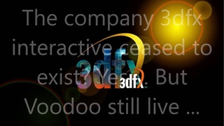 3dfx Voodoo is alive! Test and review of 3dfx Voodoo3, Pentium II&III 400-1400, Aureal Vortex II.
