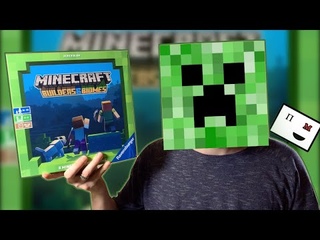 Понастолим в настоящую настольную игру Майнкрафт / Unboxing Minecraft: Builders & Biomes ⛏