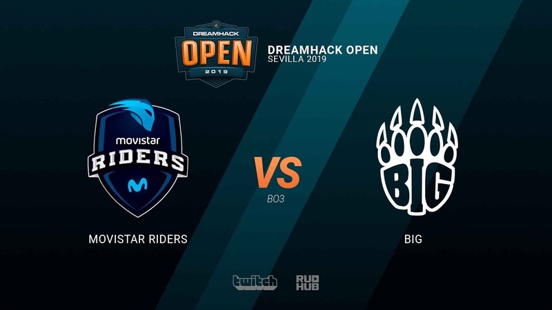 Movistar Riders vs BIG DH Open Sevilla 2019 map1 de mirage The Craggy Mint