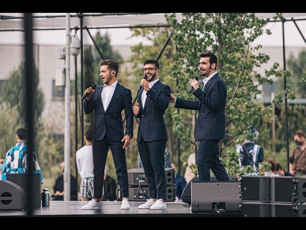 Il Volo: concierto en el desfile de Dolce Gabbana ( Milano Fashion Digital Week 15, 7,