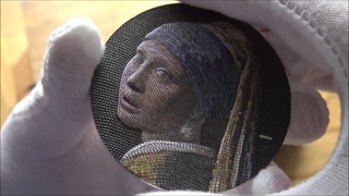 A special silver coin - The Girl with the Pearl Earring by PowerCoin is stunning!