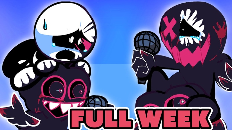 FRIDAY NIGHT FUNKIN mod EVIL BOYFRIEND vs Corrupt Skid n Pump FULL