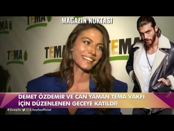 Can Yaman ve Demet Özdemir geceye damga