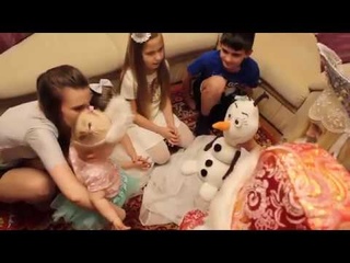 Дед Мороз и Снегурочка в гостях у Машеньки, 2019 г.