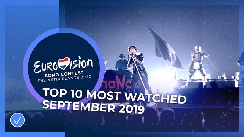 TOP 10: Most watched in September 2019 Eurovision Song