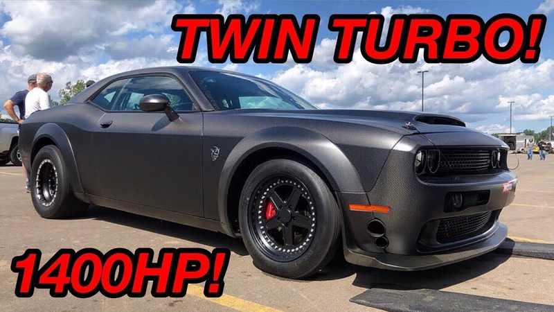 1400 HP TWIN TURBO CARBON FIBER DODGE DEMON