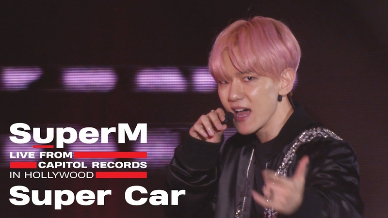 4 K Super M 슈퍼엠 Super Car Live From Capitol Records in