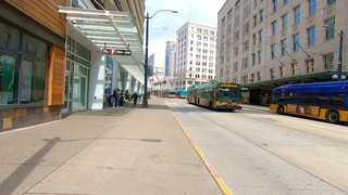Walking Seattle - 3rd Avenue Bus Only, from Pioneer Square to Stewart Avenue
