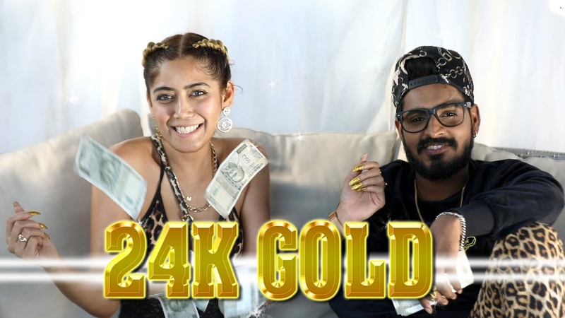 24 K Gold Official Music Video by Mukka K featuring Emiway (2018 rap song, Bluesanova,