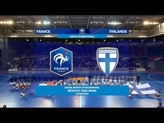 Equipe de France Futsal | FRANCE - FINLANDE, mercredi 25 septembre, 20h