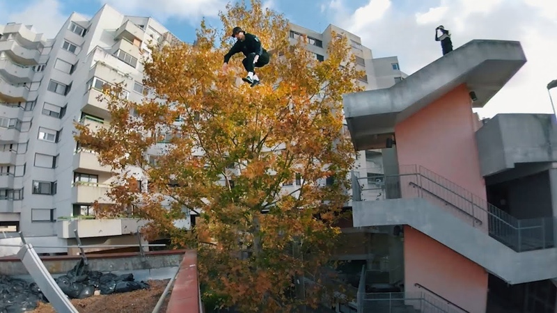 MANPOWER Most ICONIC roof gap in Parkour