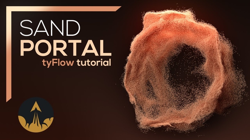 ty Flow Sand Portal Tutorial in 3 Ds Max, Redefine