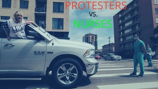 Protesters and Nurses Face off in Colorado over Coronavirus, COVID-19