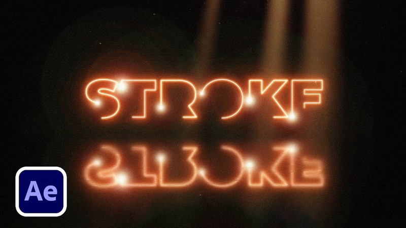 3 Light Stroke Techniques For After Effects, Tutorial ( No Plug