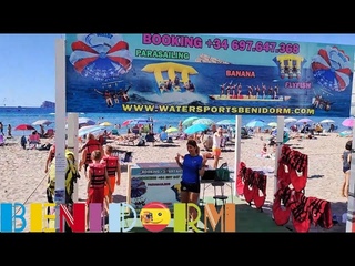 Benidorm BEACHFRONT!☀️🌡️🌊🇪🇦 Happy HEATWAVE OCTOBER Is HERE! 🍻🏖️🌴🔥 Bars, Beach & Beers! #benidorm