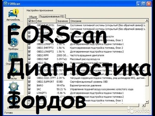 FORScan Диагностика Фордов