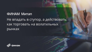 Не впадать в ступор, а действовать: как торговать на волатильных рынках