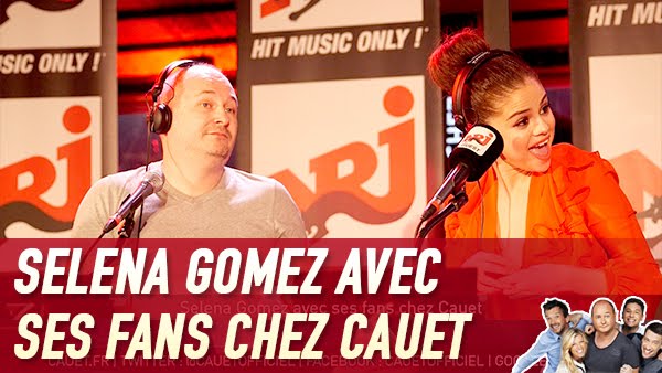 Selena Gomez avec ses fans chez Cauet C Cauet sur