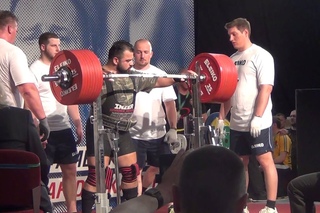 Orhan Bilican 430kg squat IPF -120kg