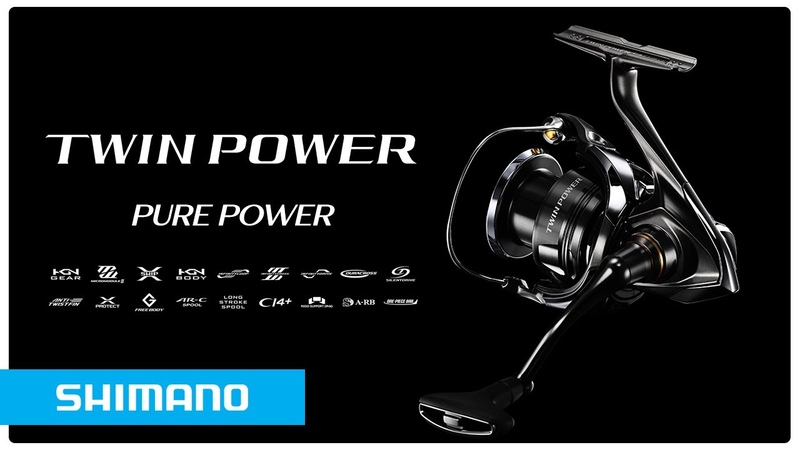 New Shimano TWIN POWER spinning reel A Revolution In